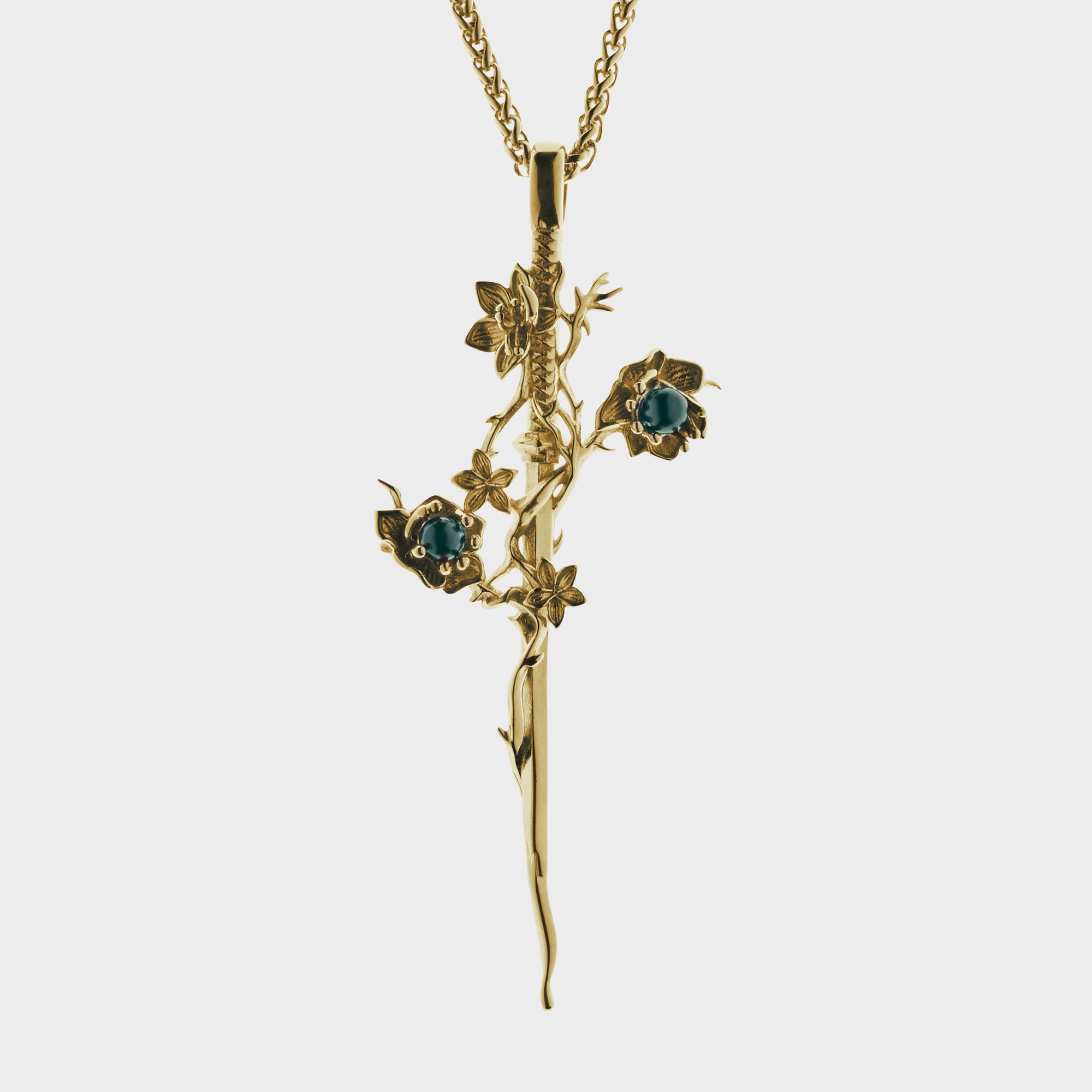 Shizuku - Gold B Necklace – KUURTH