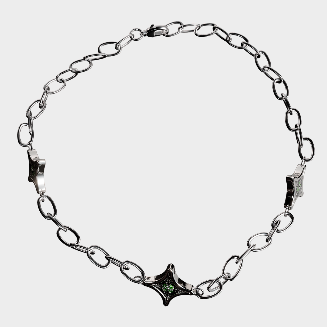 Ecstasy - Green Necklace