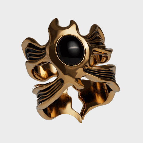 Koi - Gold Ring