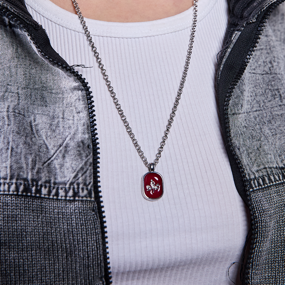 Baco - Basic Red Necklace