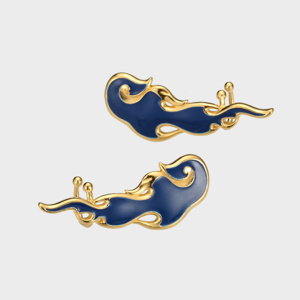 Cypress - Gold Earrings