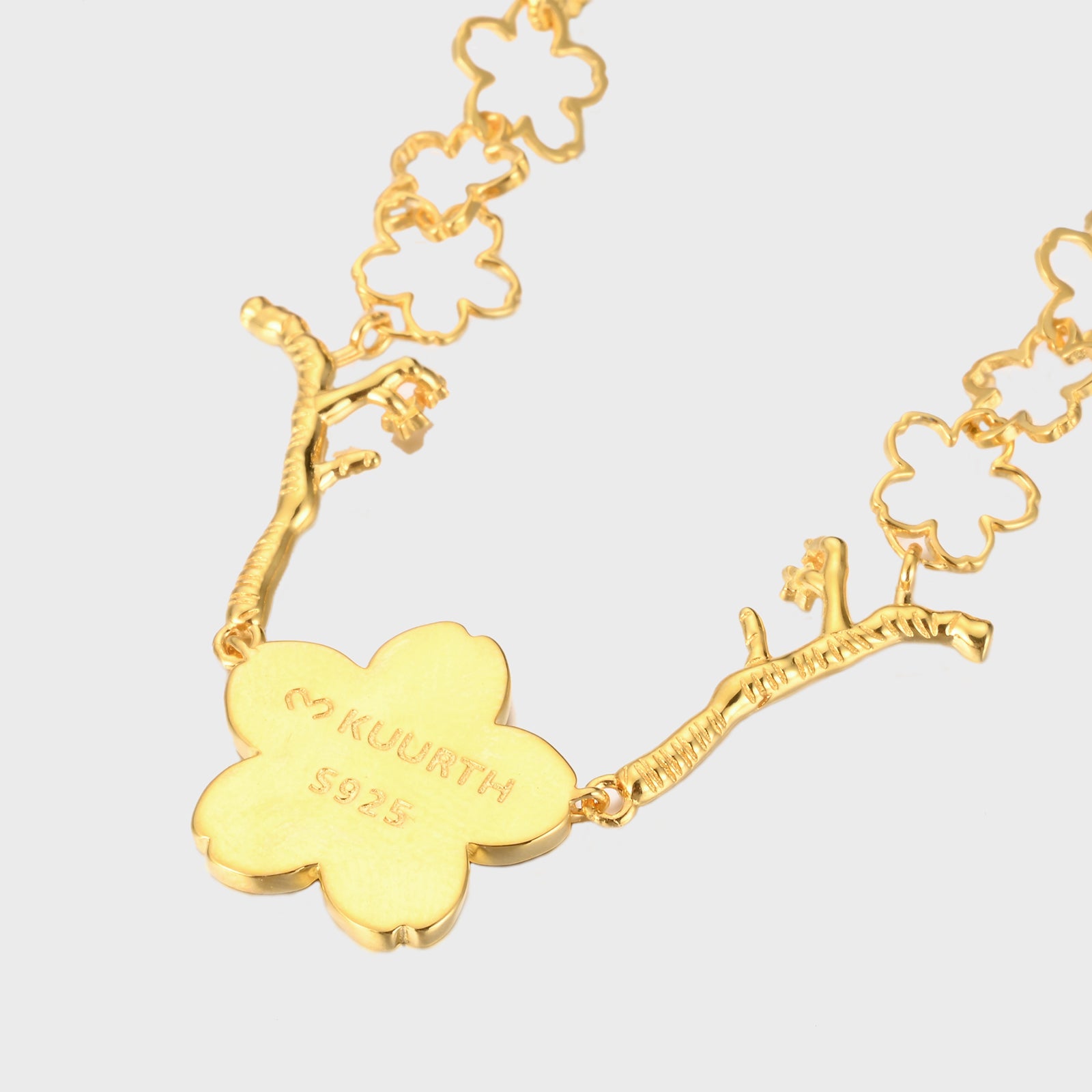 Almond Blossom - Gold Necklace CC