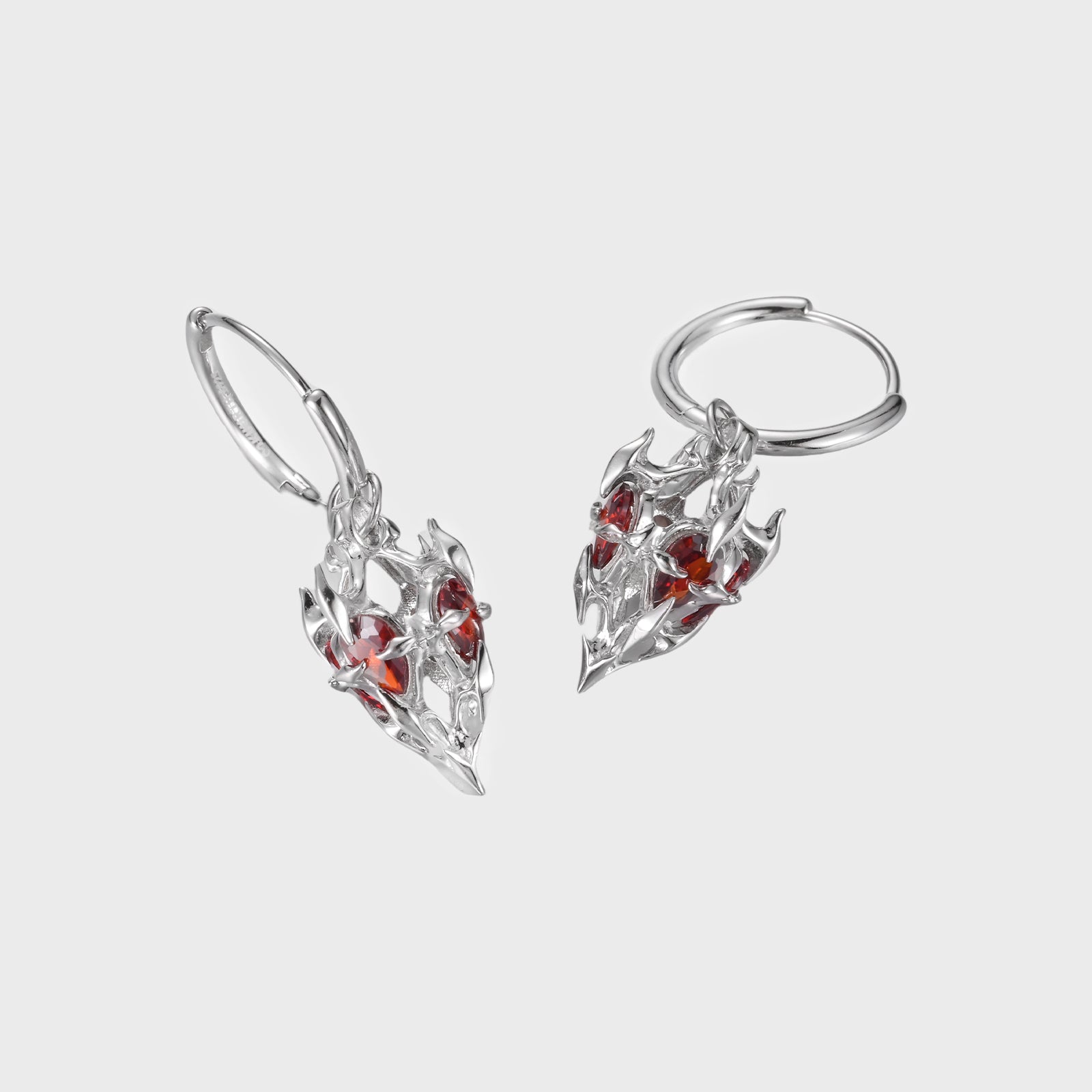 Grail - Red Earrings