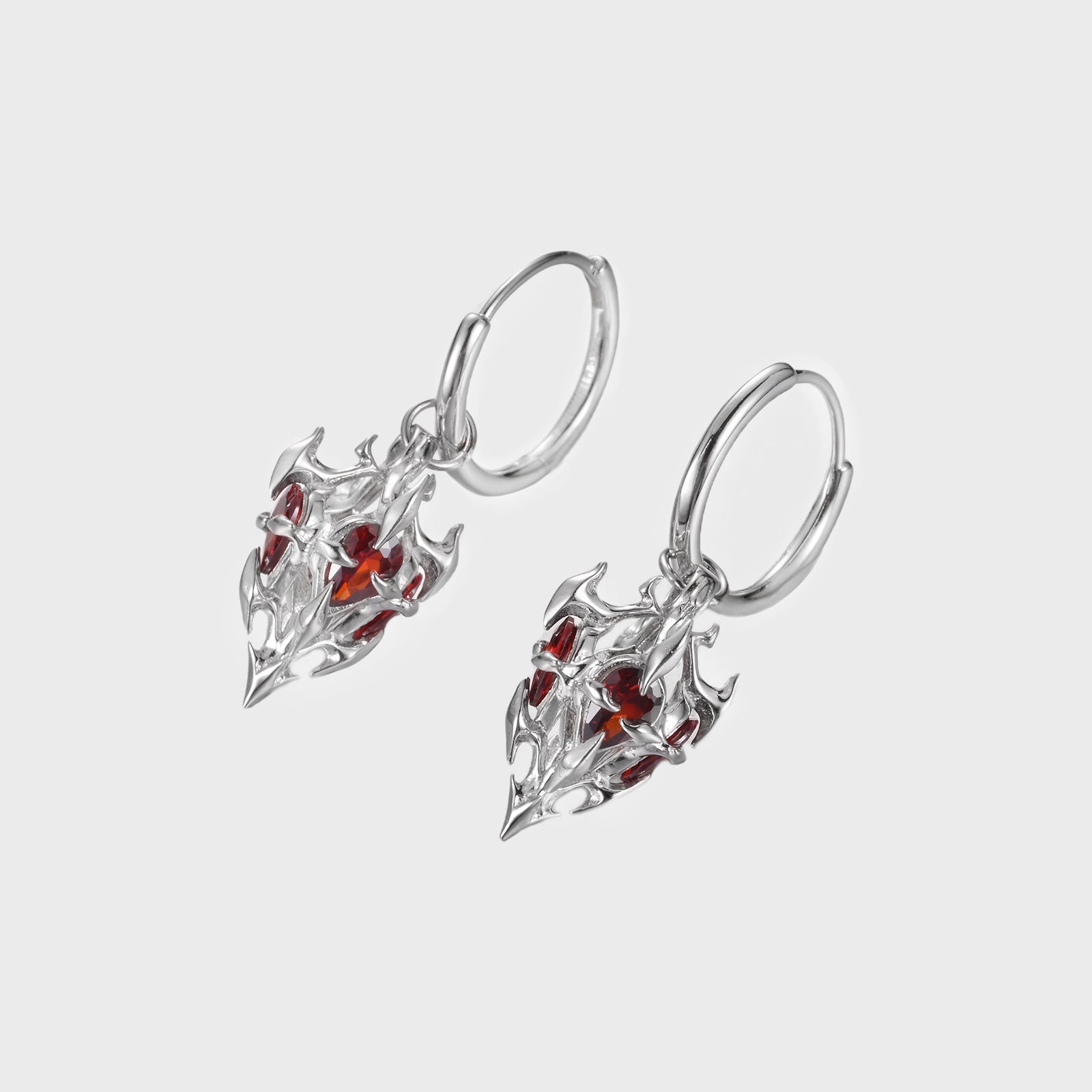 Grail - Red Earrings