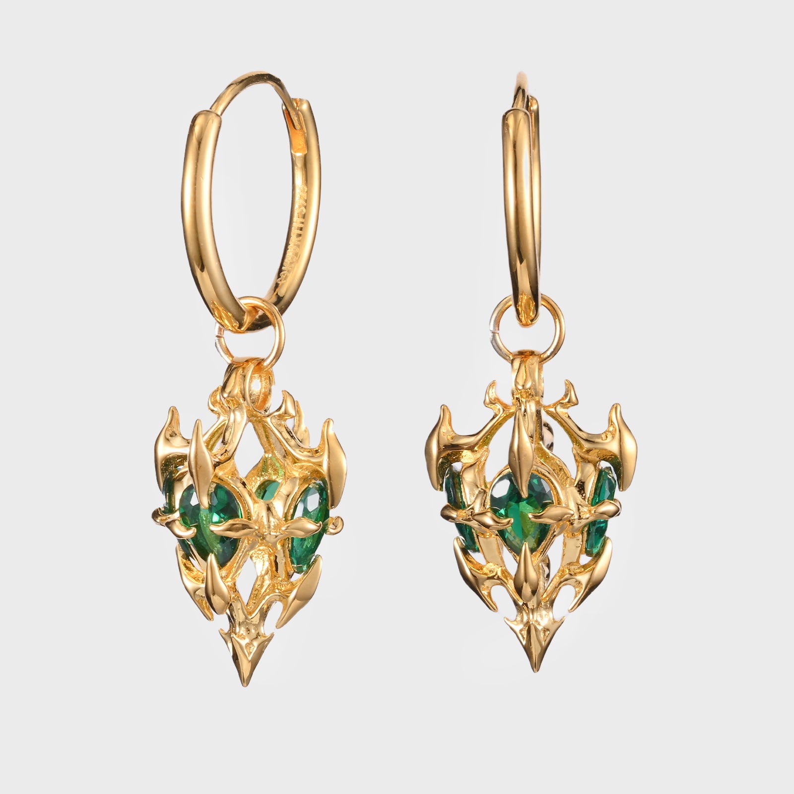 Grail - Gold Earrings