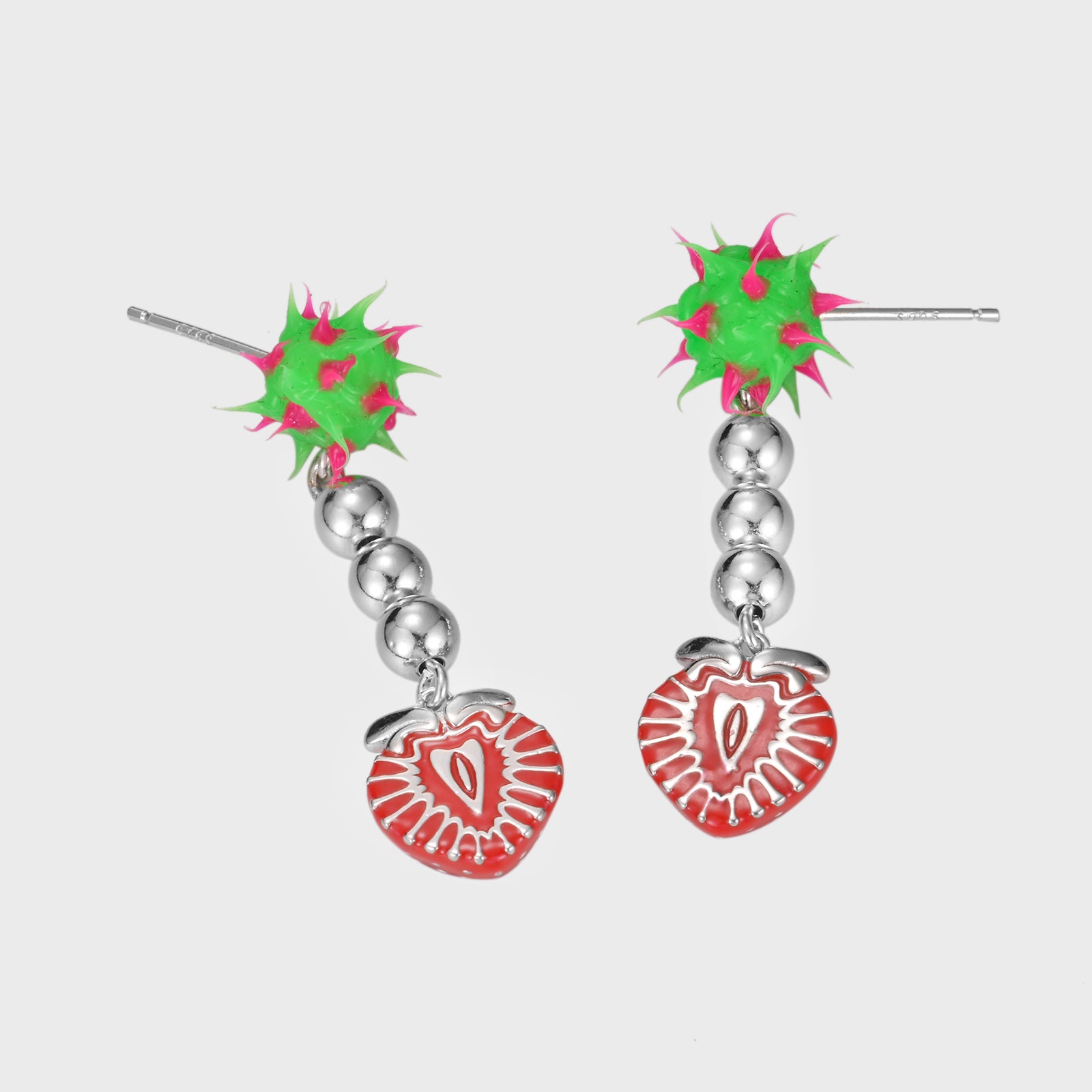 Spiky strawberries - Earrings