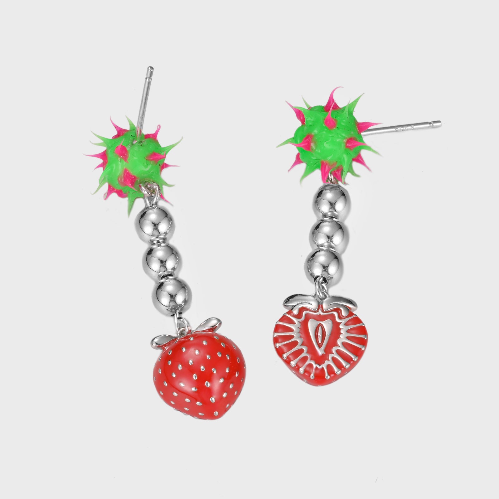 Spiky strawberries - Earrings