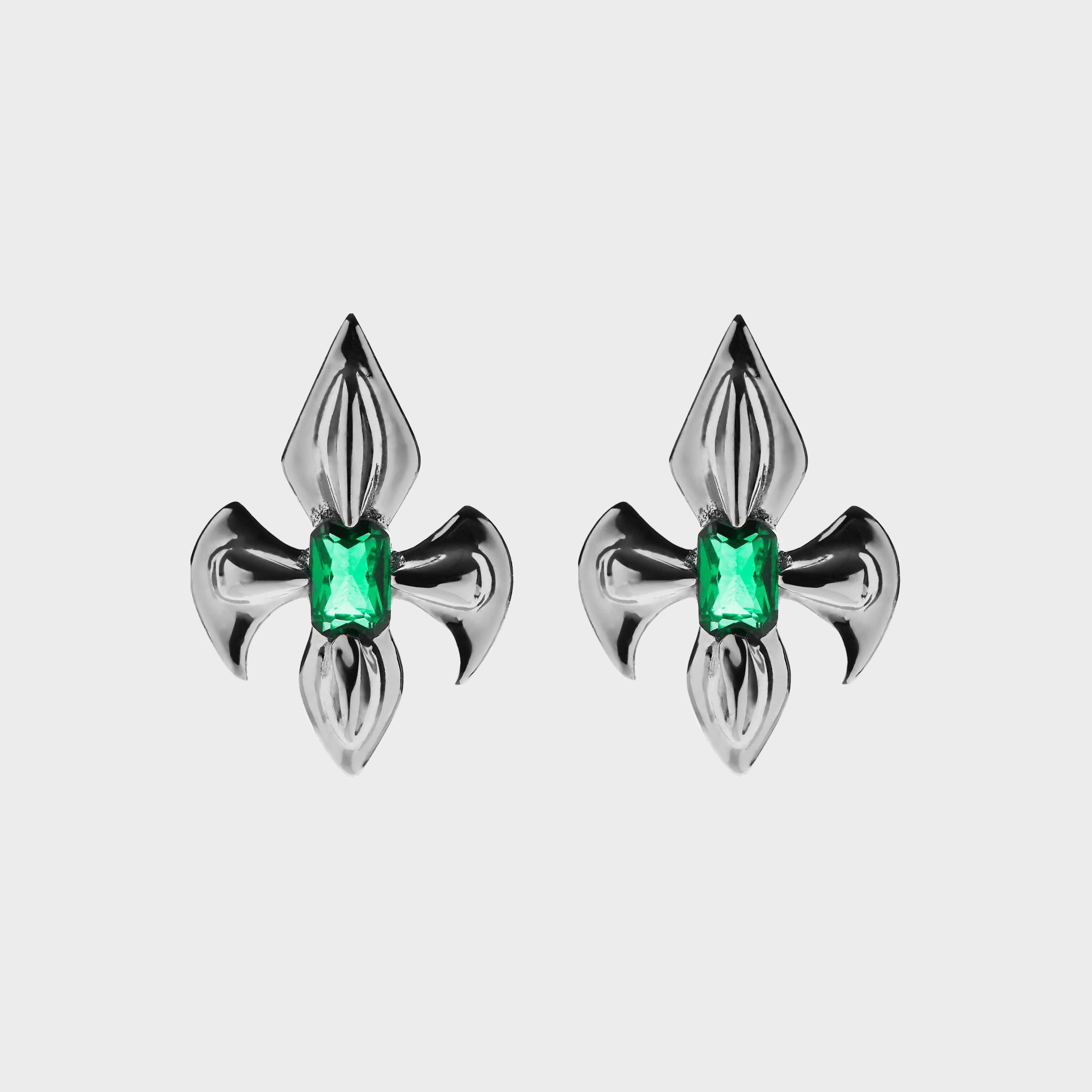 Emblem - E Earrings
