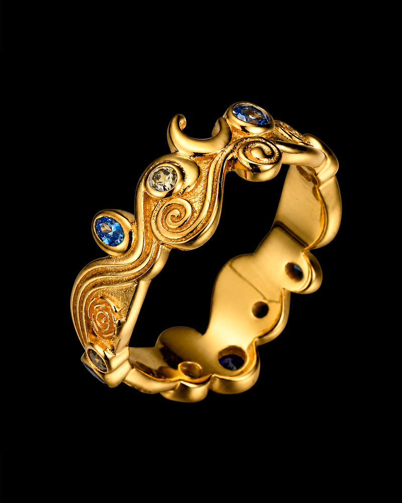 Starry Night - Gold Ring