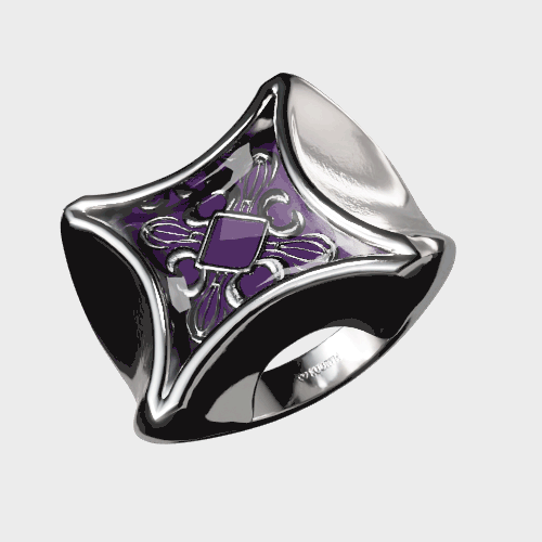 Opulence - Purple Ring