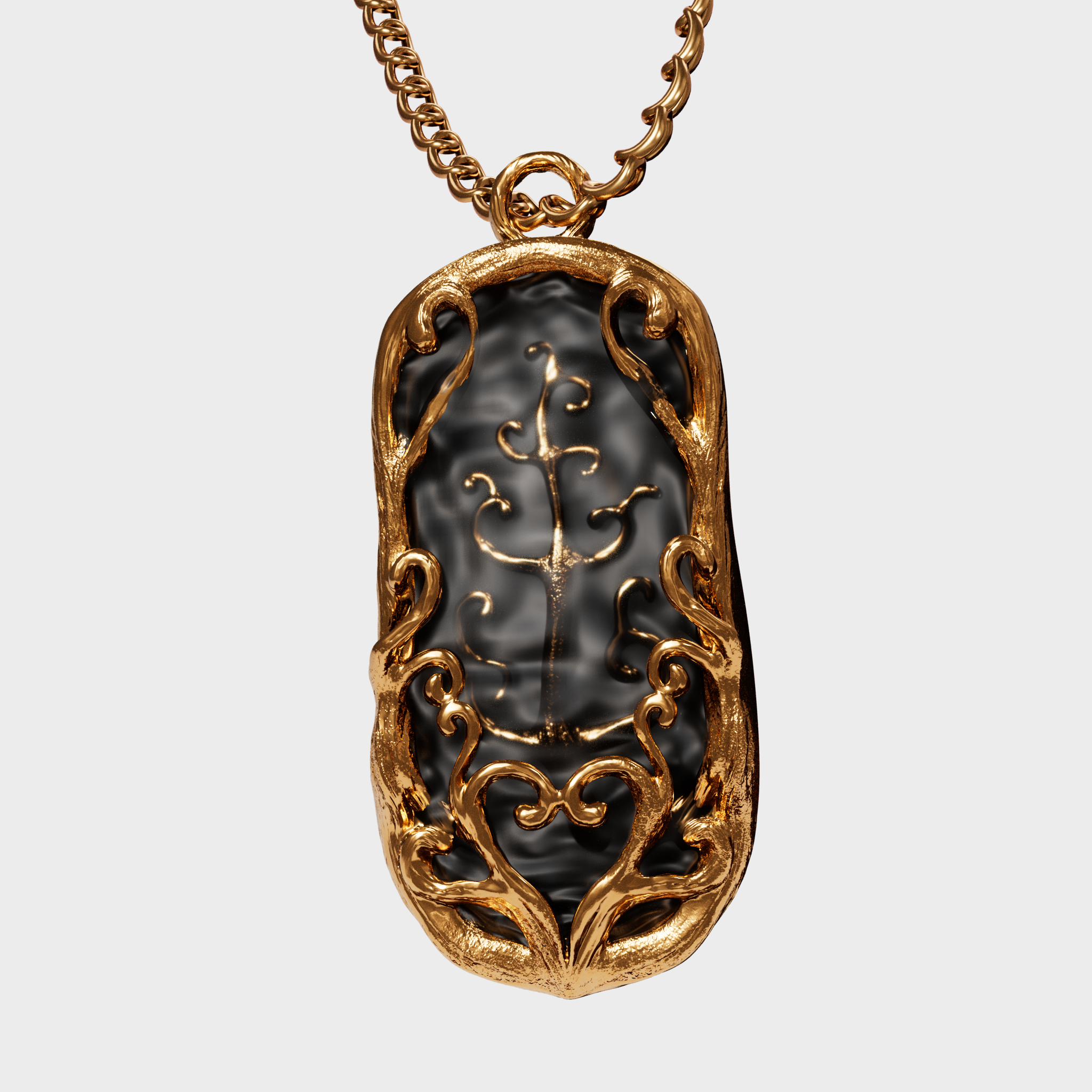 The Tree of Life - Gold Necklace
