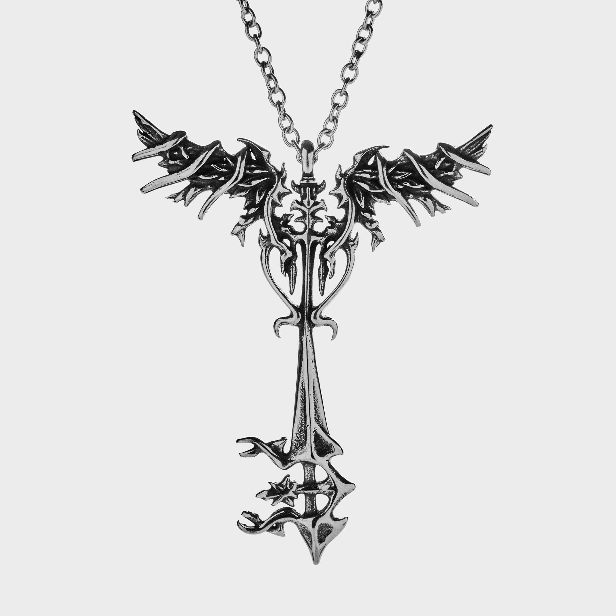 Winged Blade - Necklace