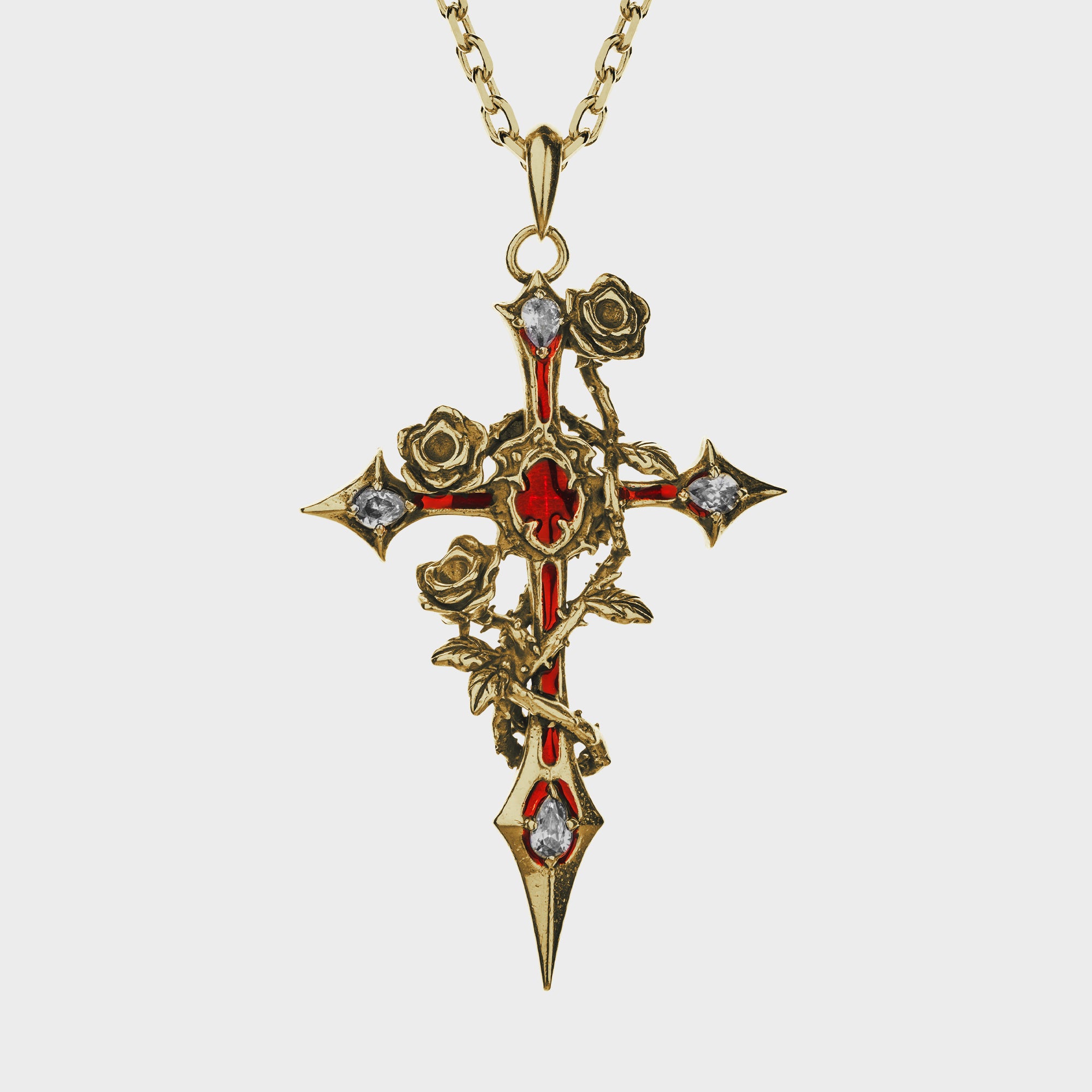 Eternal - Red Gold Necklace