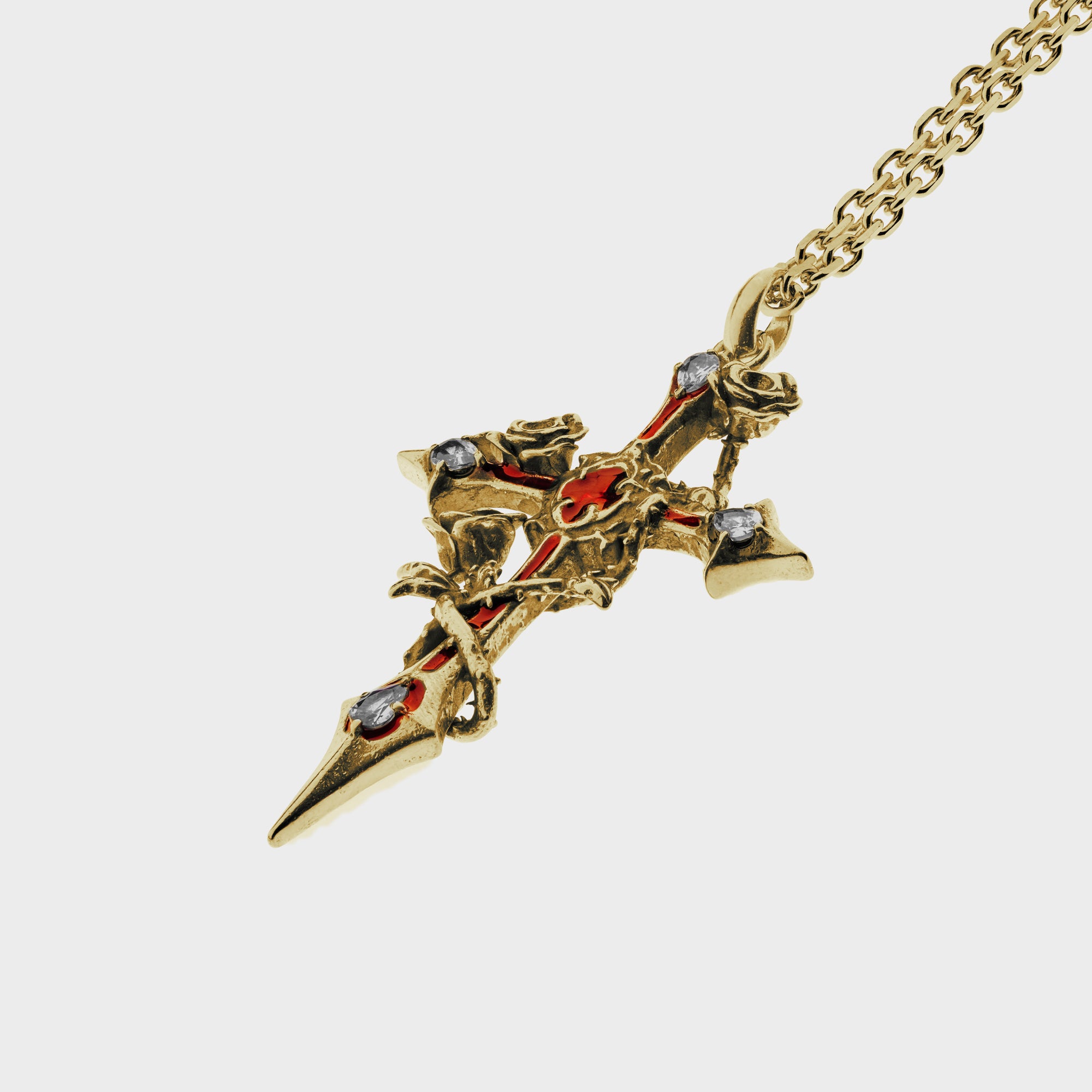 Eternal - Red Gold Necklace