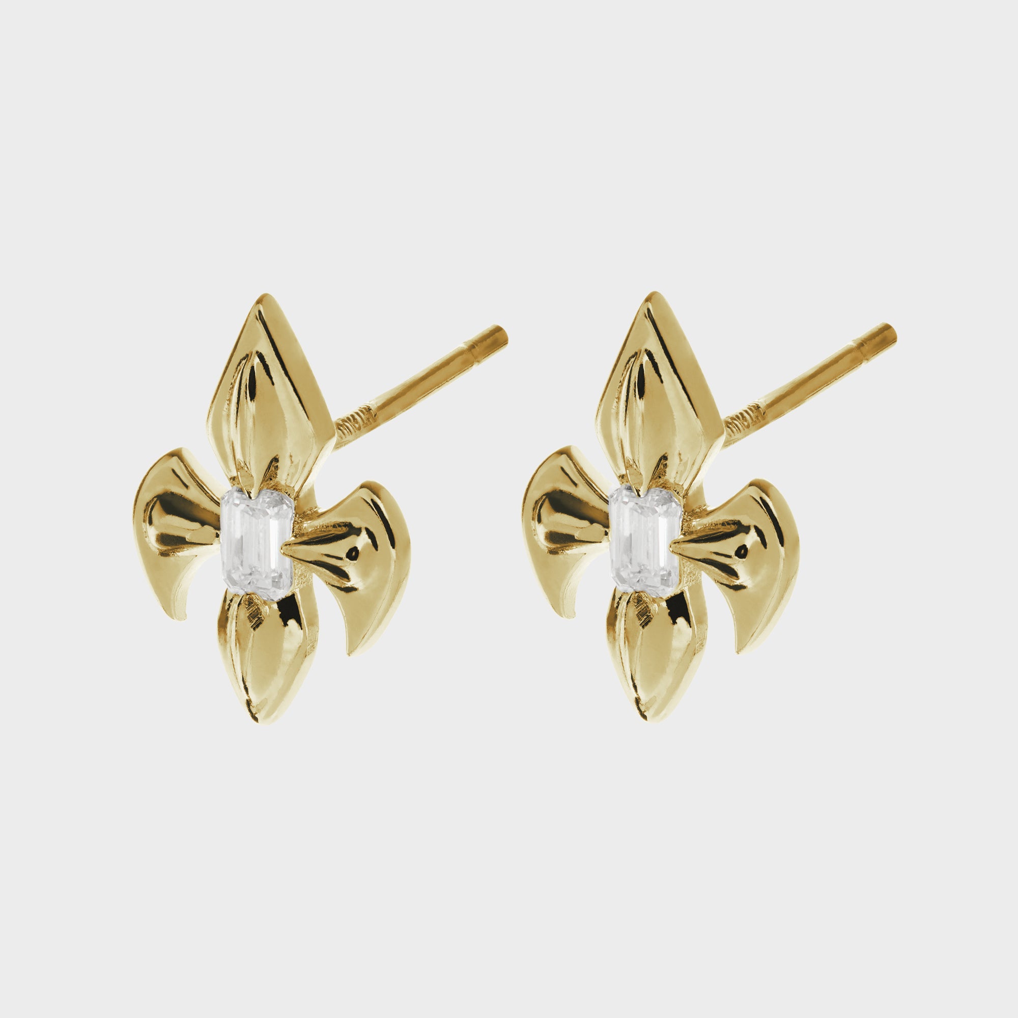 Emblem - Gold Earrings
