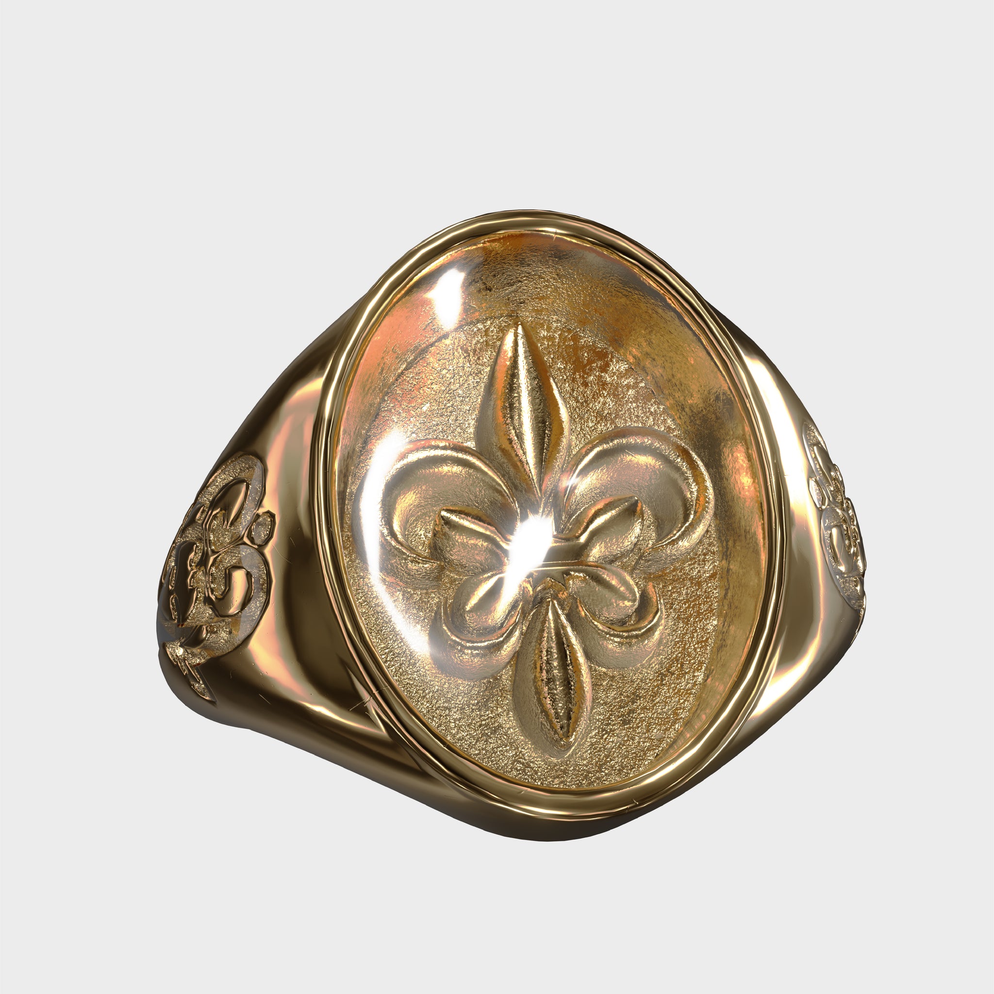Fleur de Lis - Gold Ring