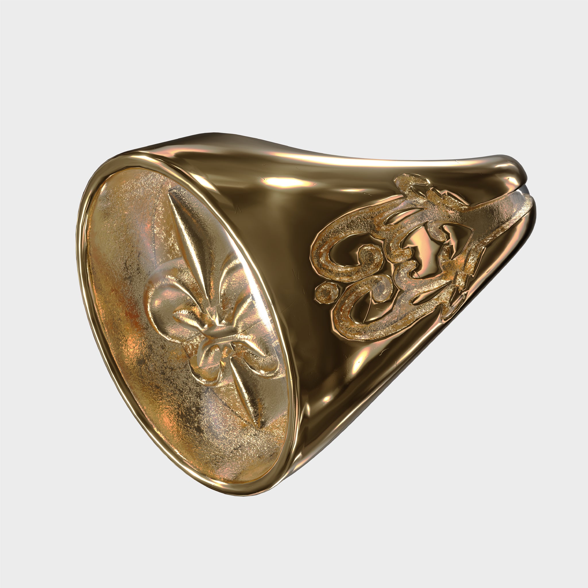 Fleur de Lis - Gold Ring