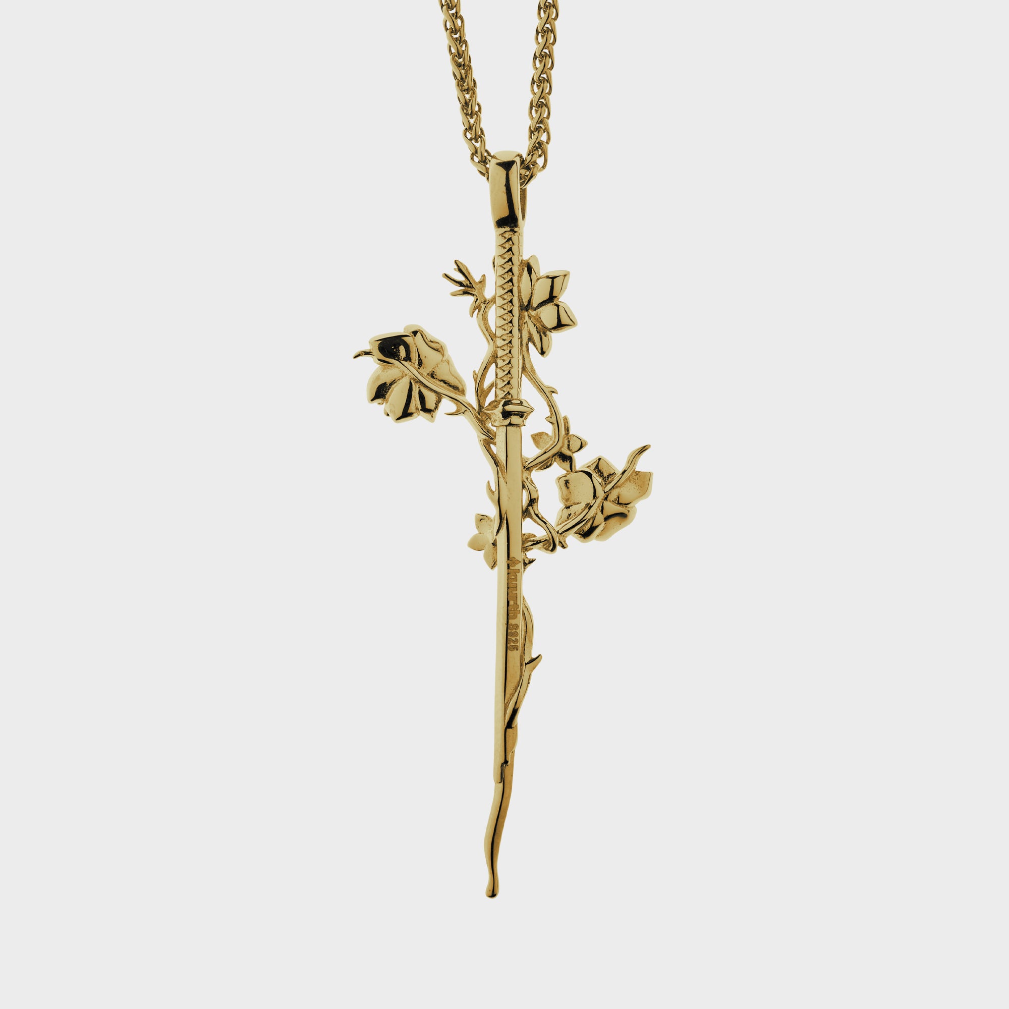 Shizuku - Gold B Necklace – KUURTH