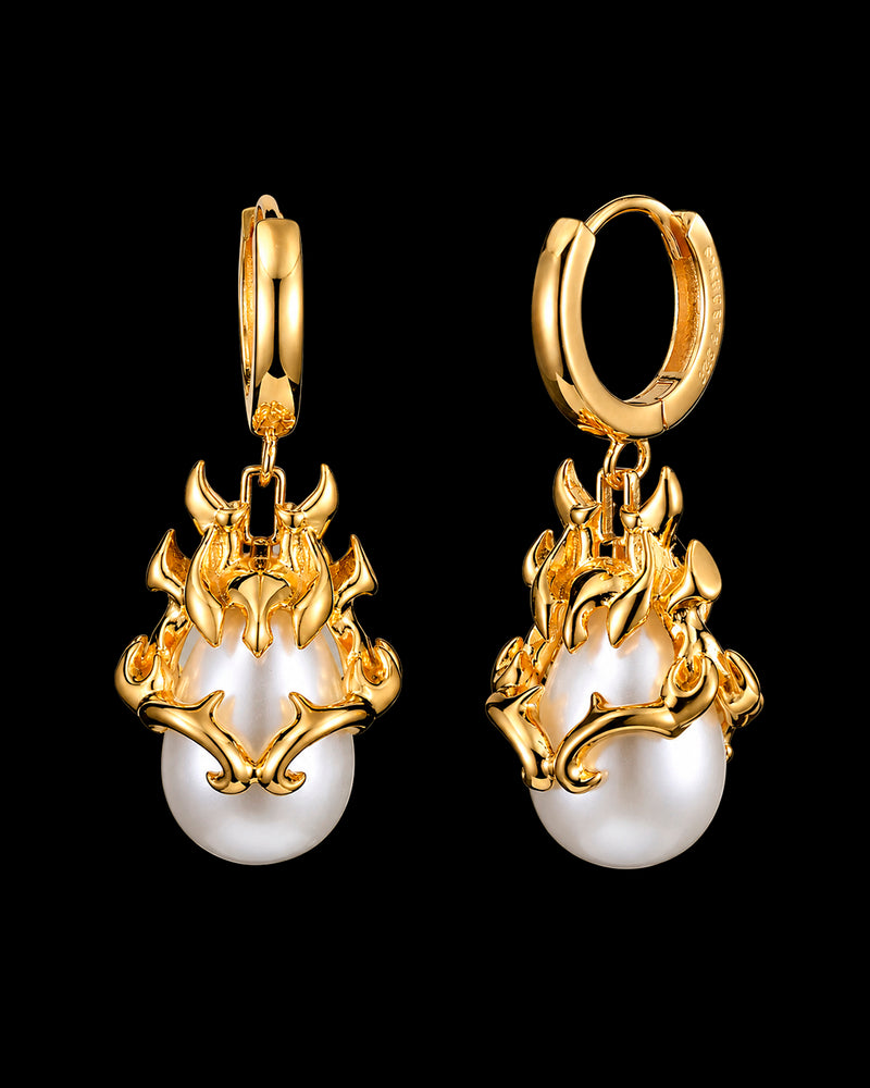 Crusade - Gold Earrings