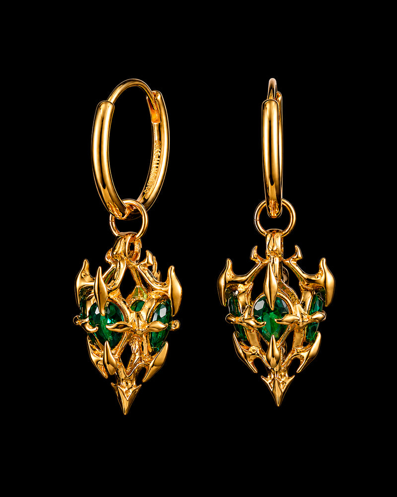 Grail - Gold Earrings