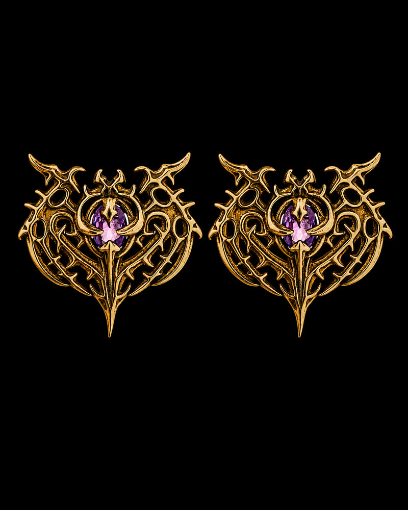 Crisis - Gold Earrings