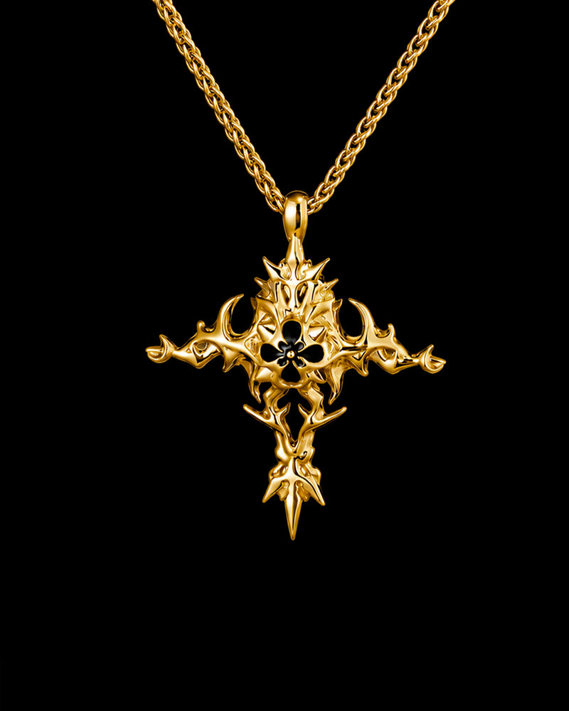 Tenebris - Gold Necklace