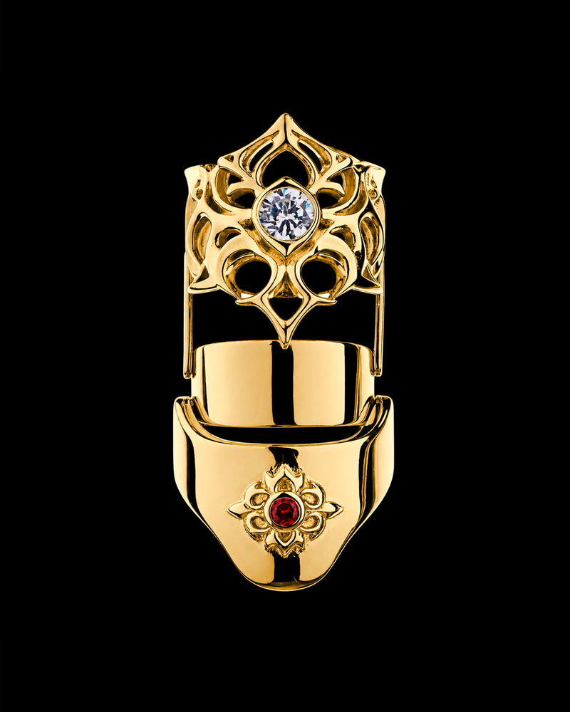 Sacred Armor – Gold Ring