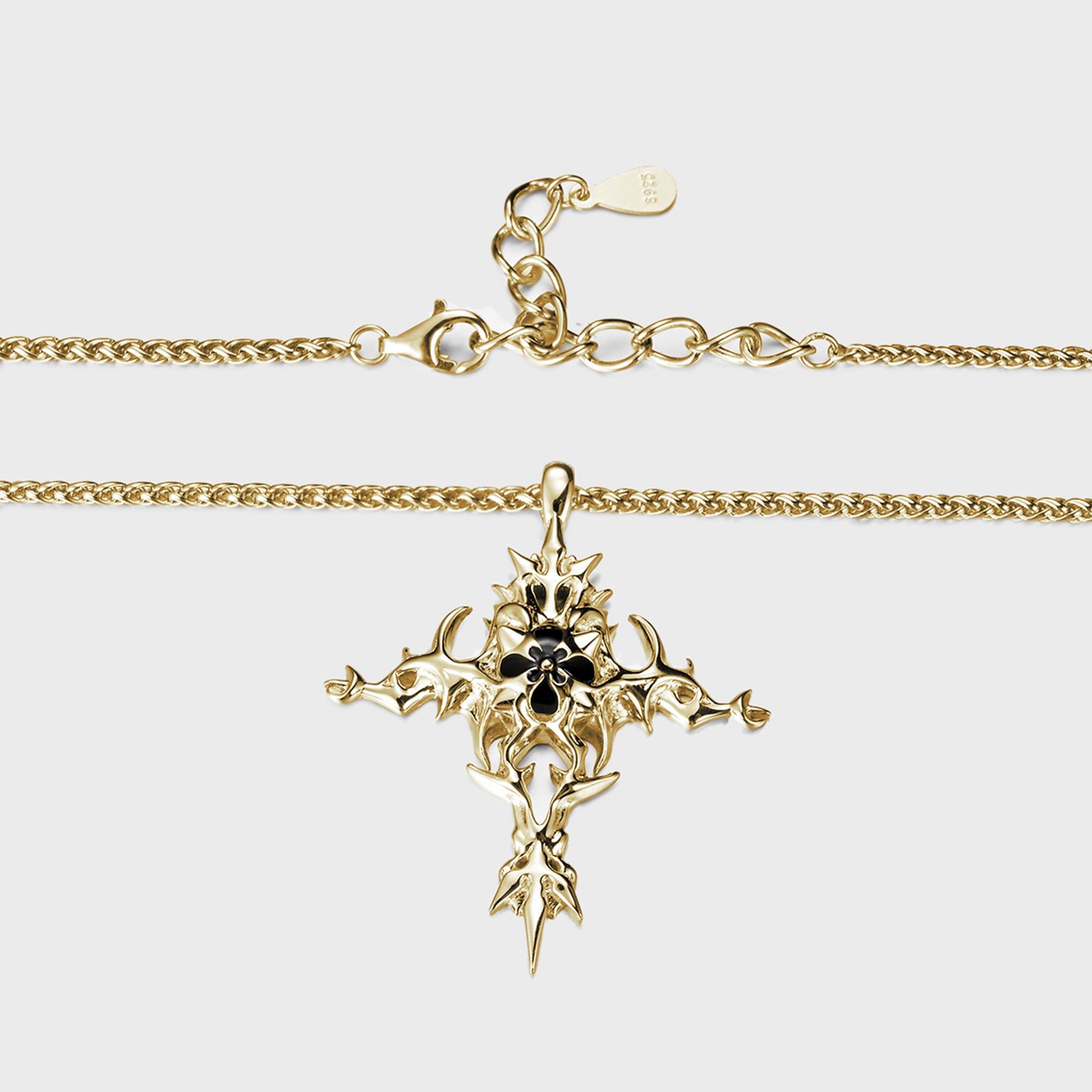 Tenebris - Gold Necklace