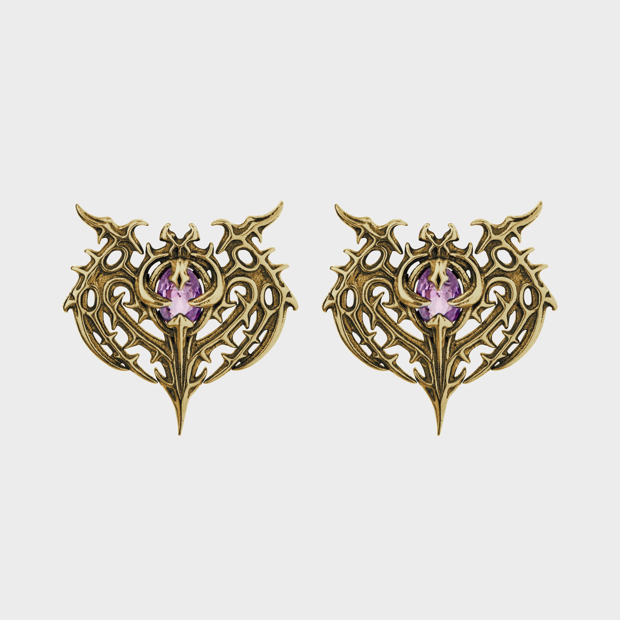 Crisis - Gold Earrings