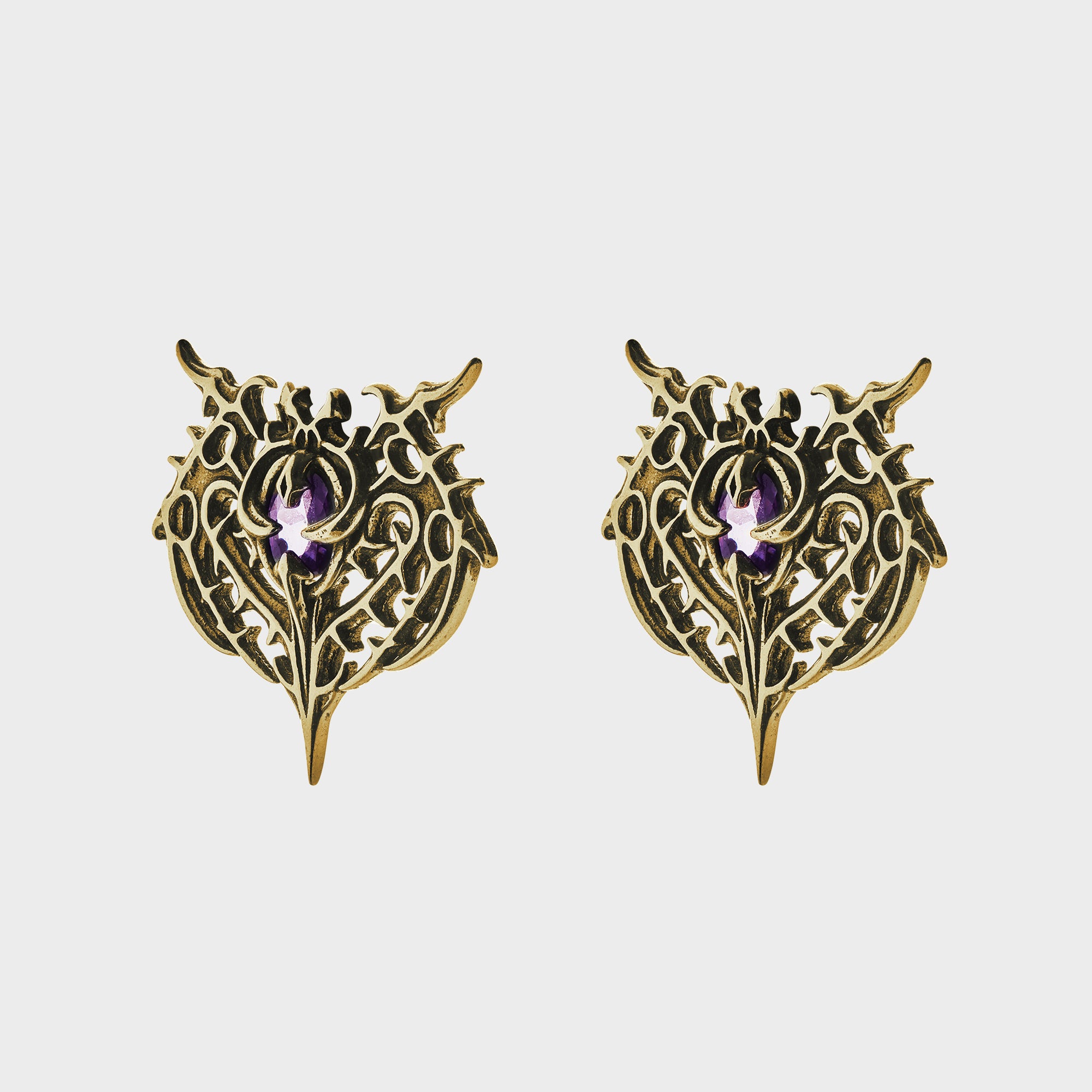 Crisis - Gold Earrings