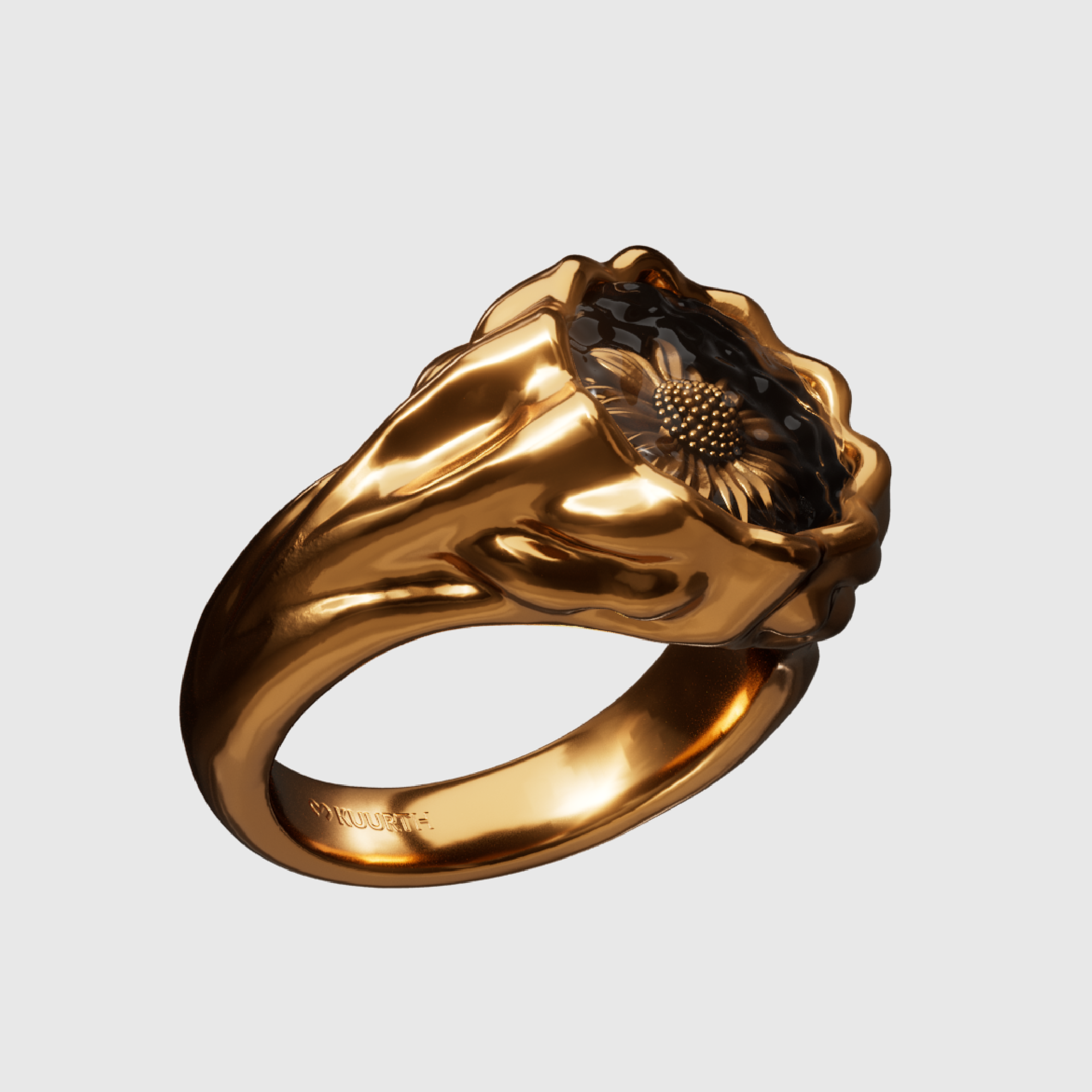 Sunflower Gold Ring KUURTH