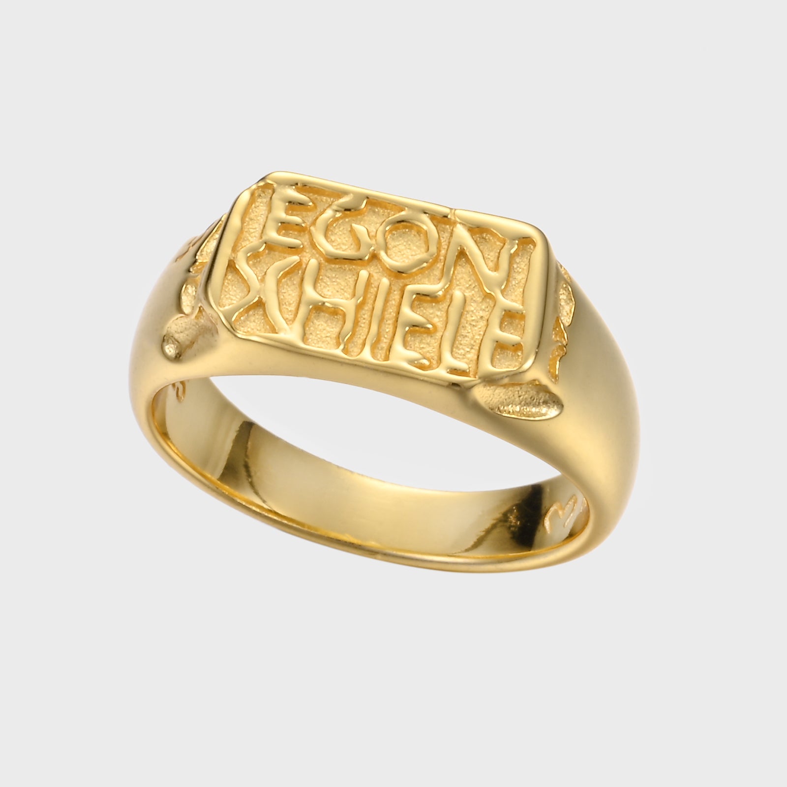 Schiele's signature - Gold Ring