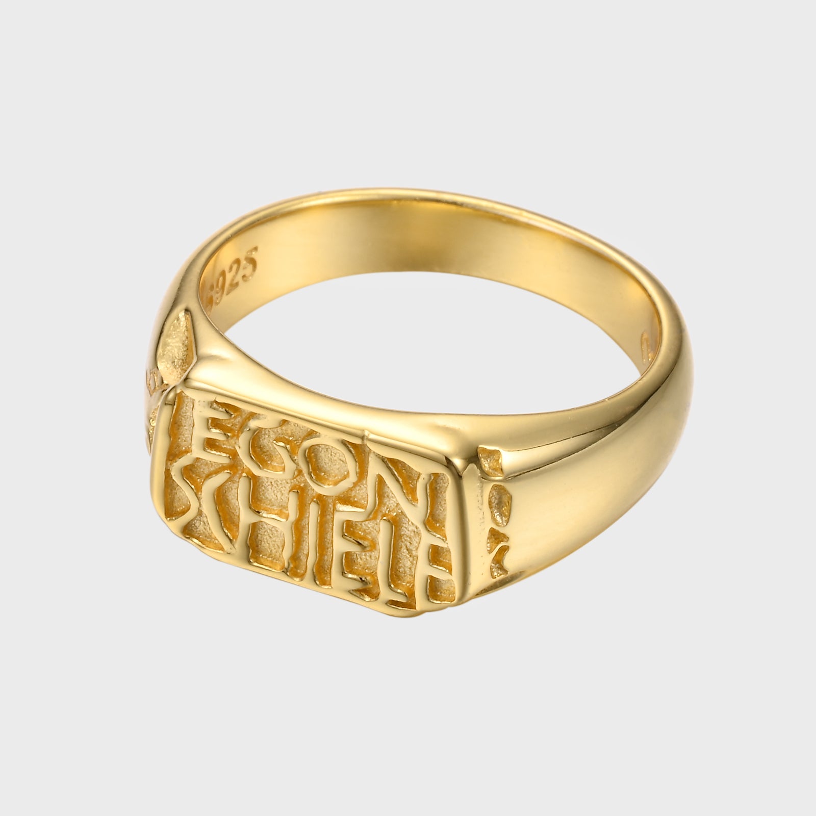 Schiele's signature - Gold Ring