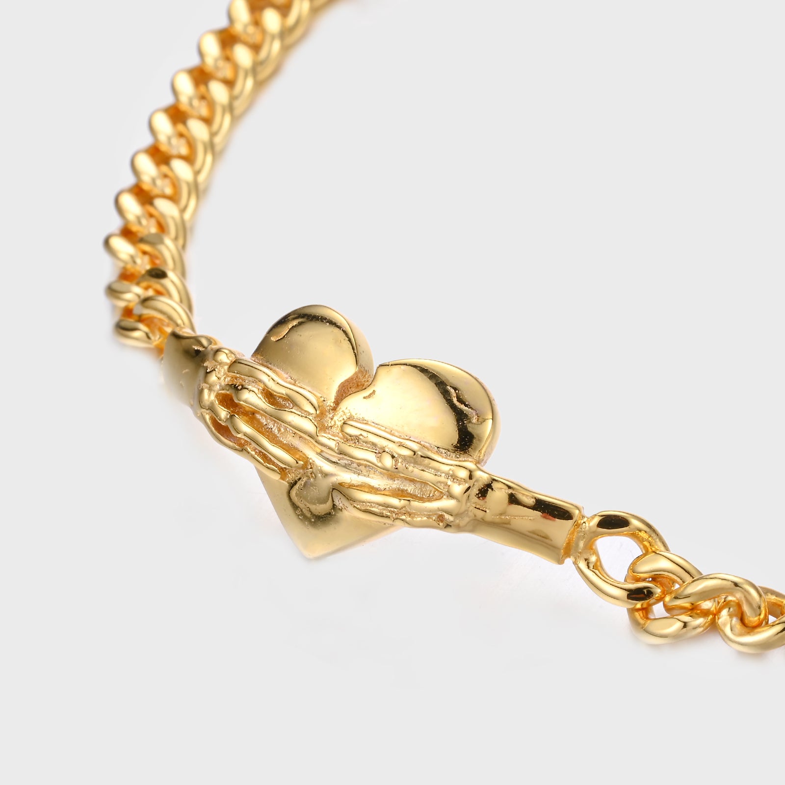 Broken Heart - Gold Bracelet