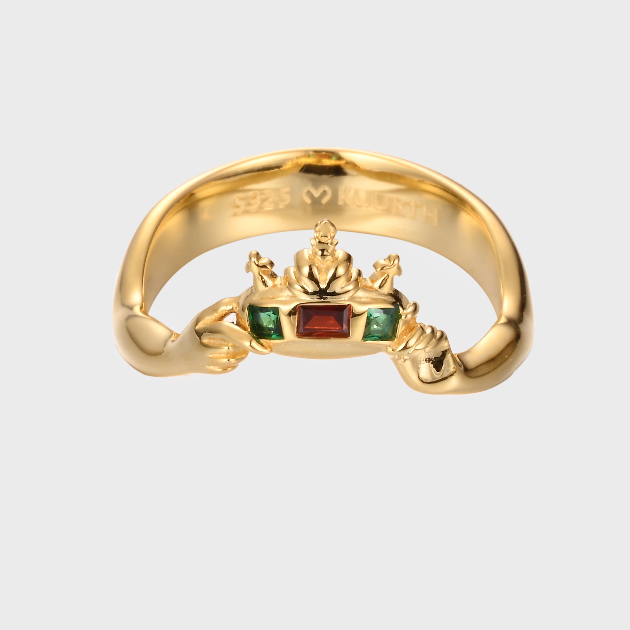 Virgin and Child with Angels - Gold Ring