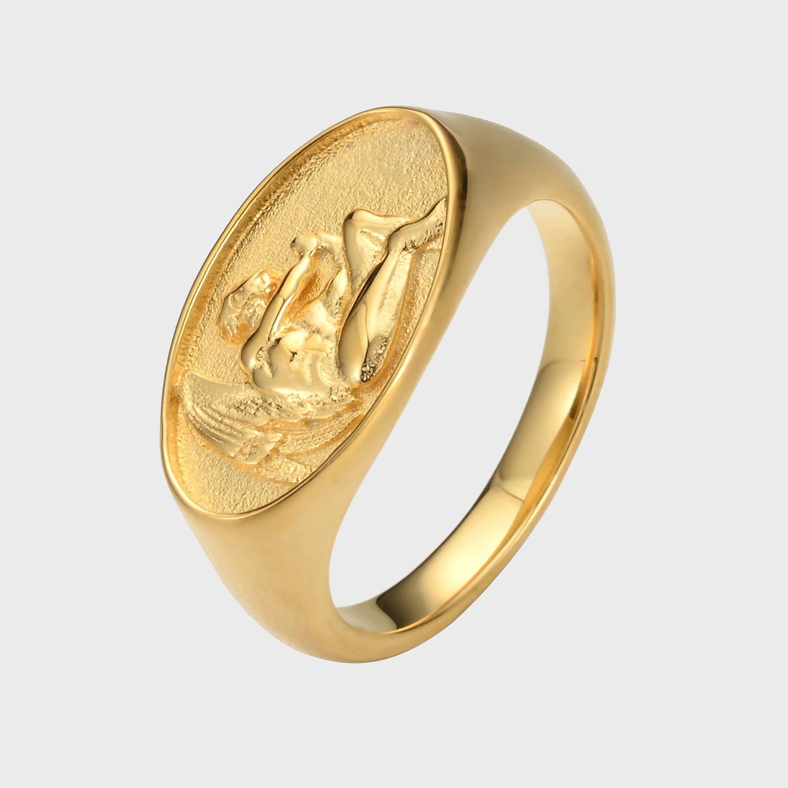 Fallen Angel - Gold Ring