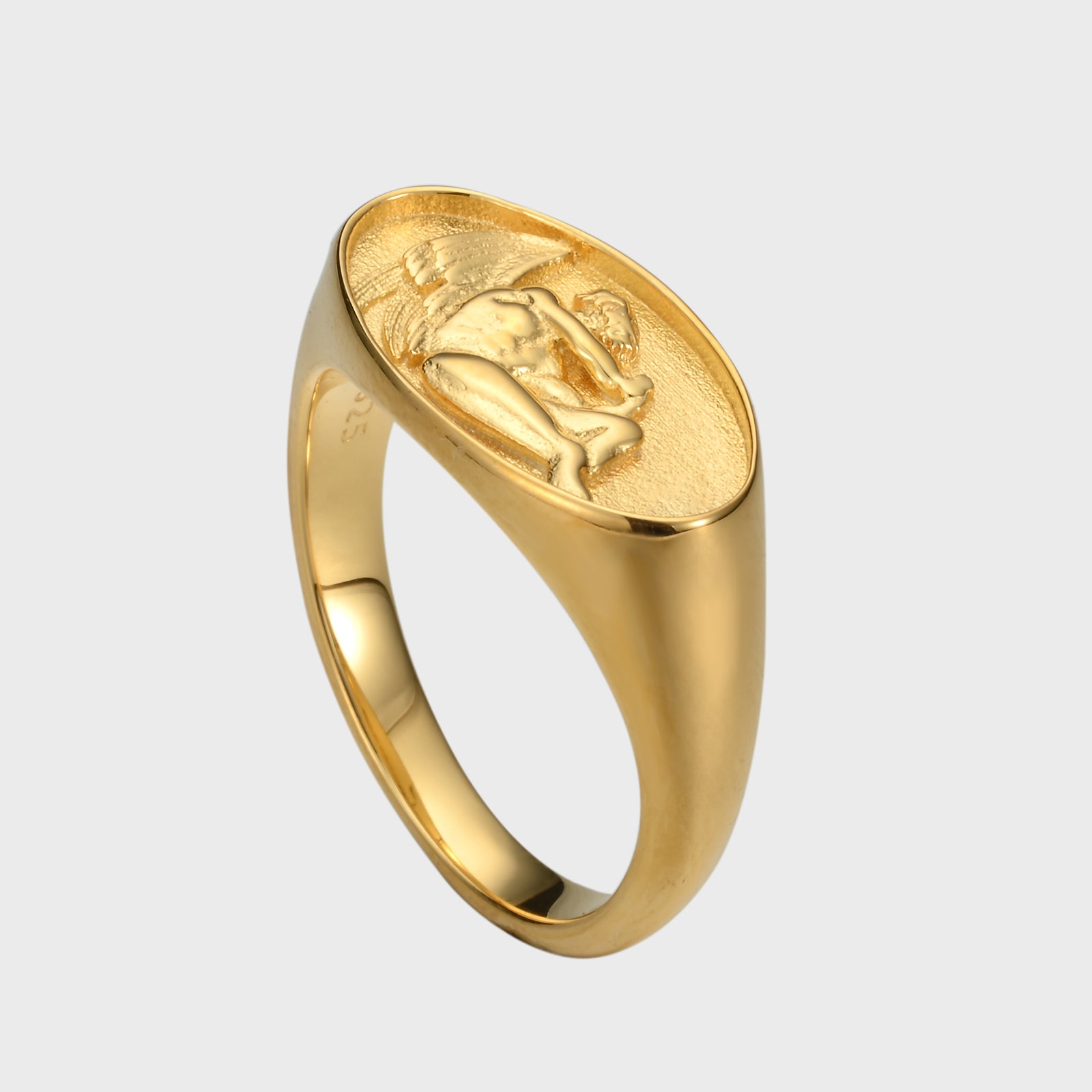 Fallen Angel - Gold Ring