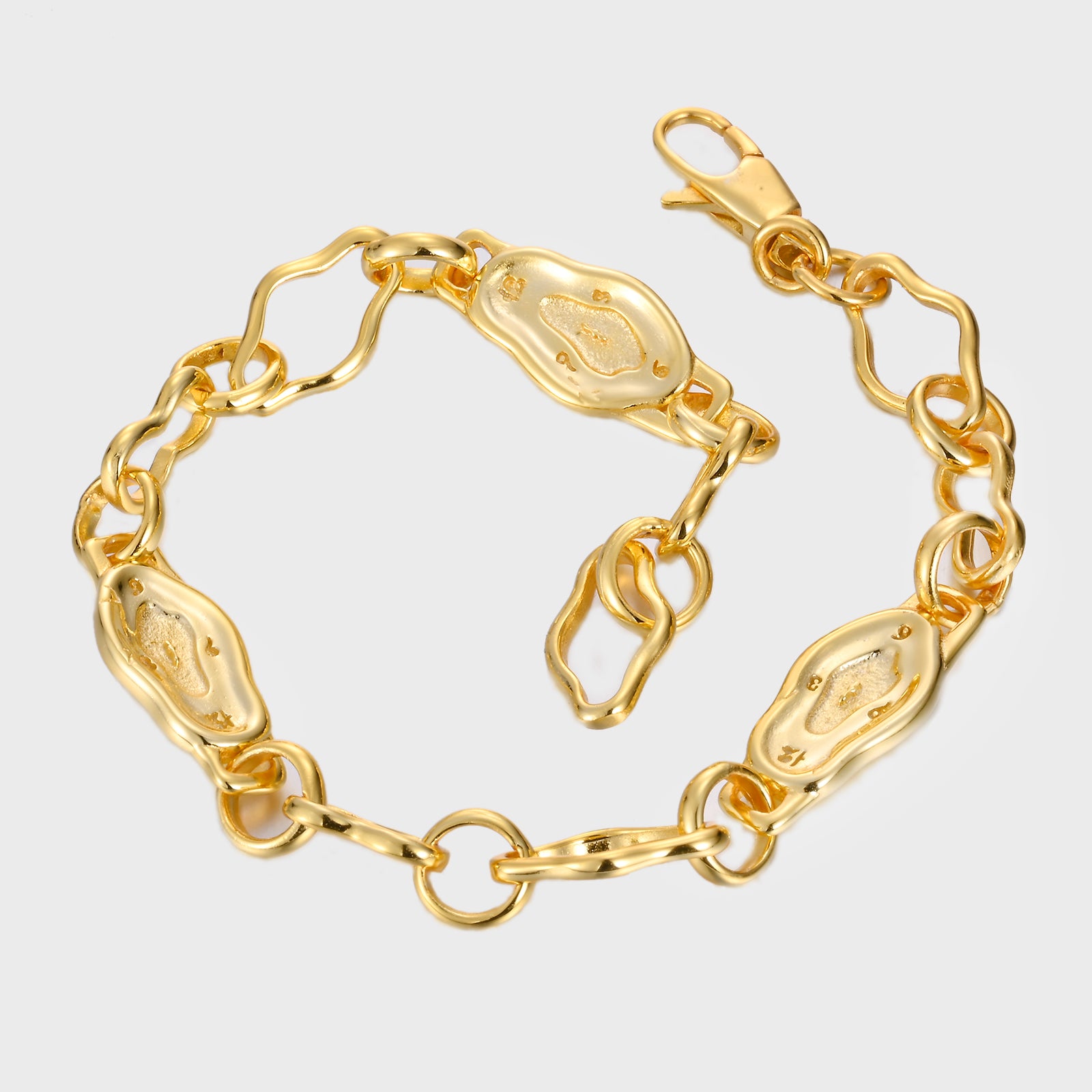 Soft Watch Exploding - Gold Bracelet