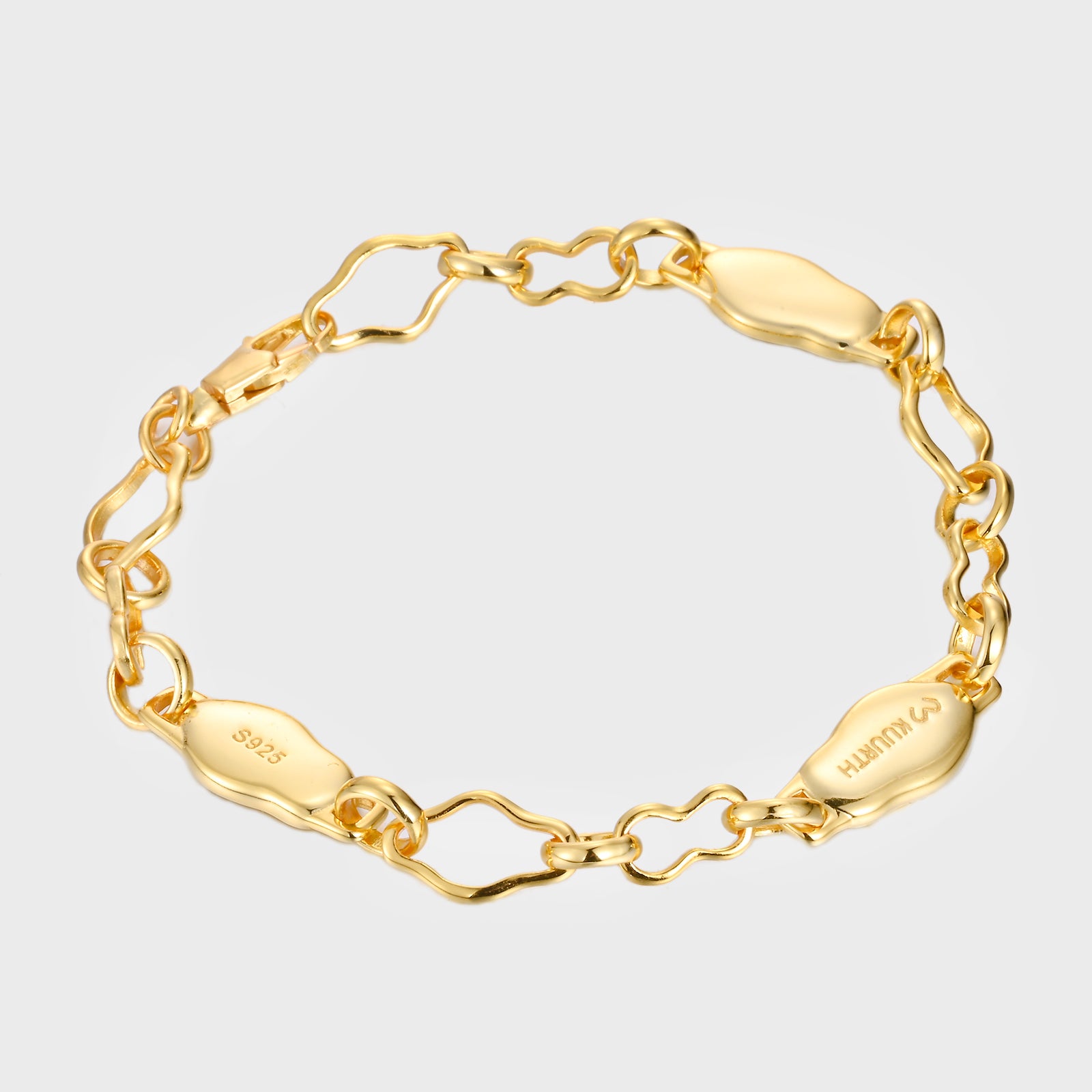 Soft Watch Exploding - Gold Bracelet