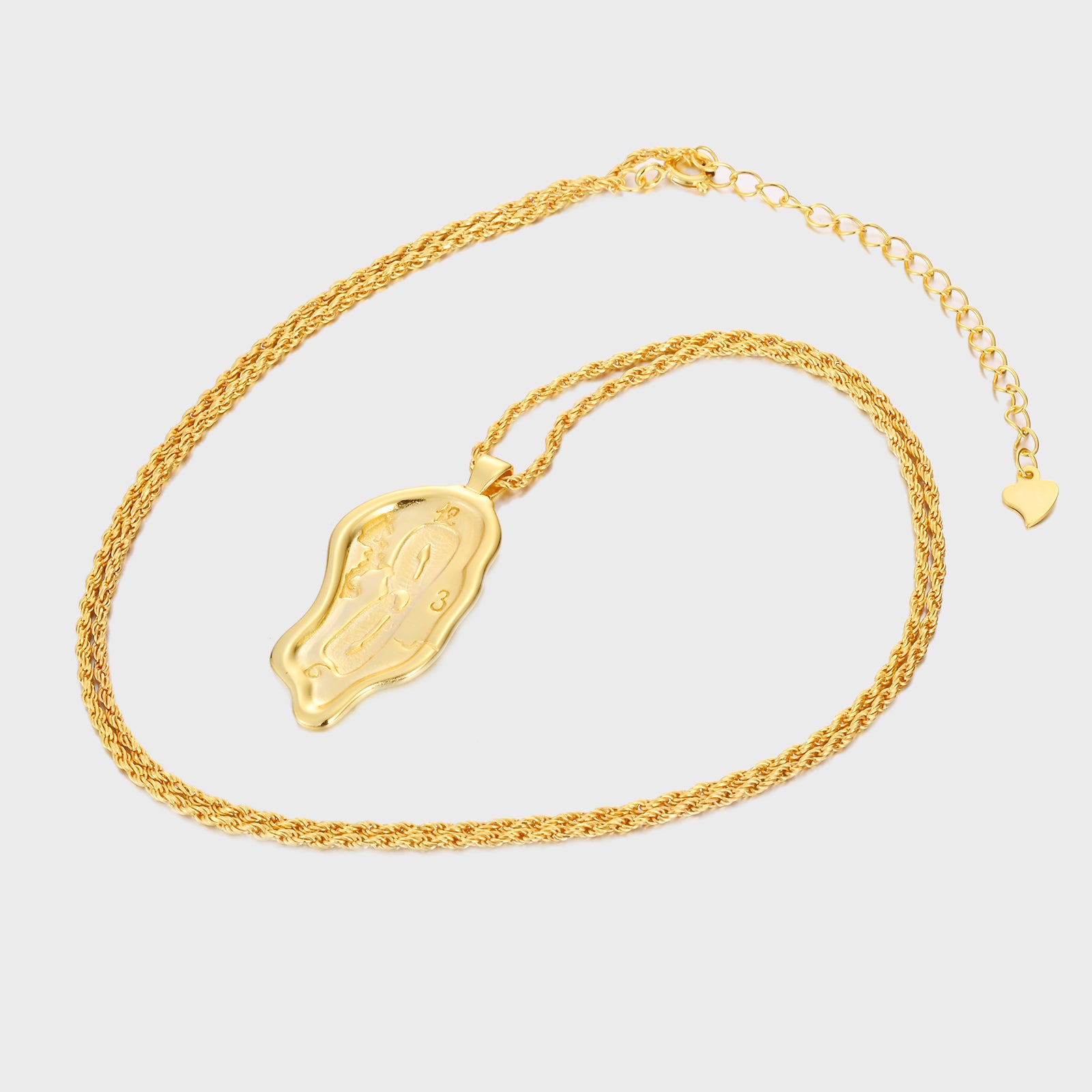Soft Watch Exploding - Gold Necklace