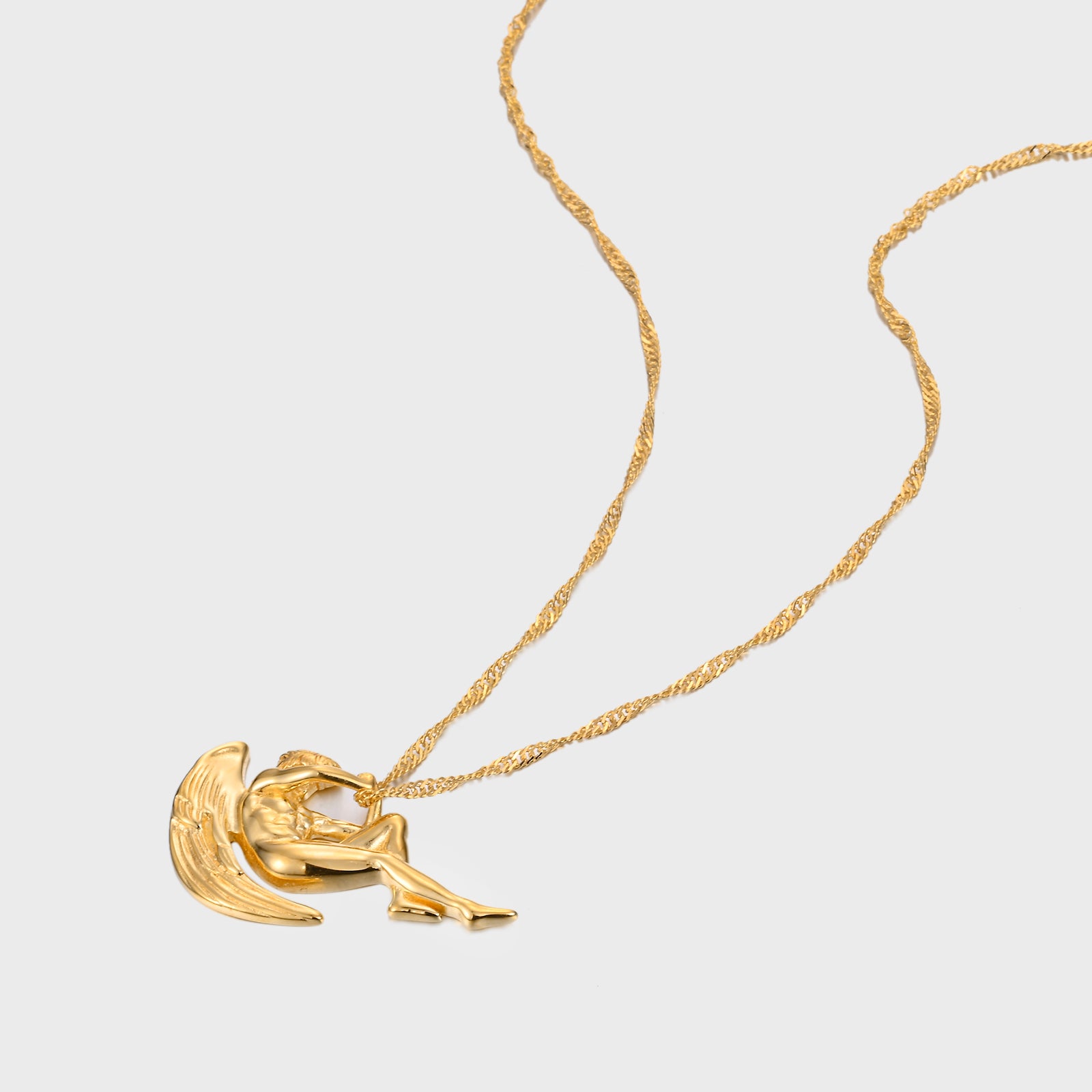 Fallen Angel - Gold Necklace V2