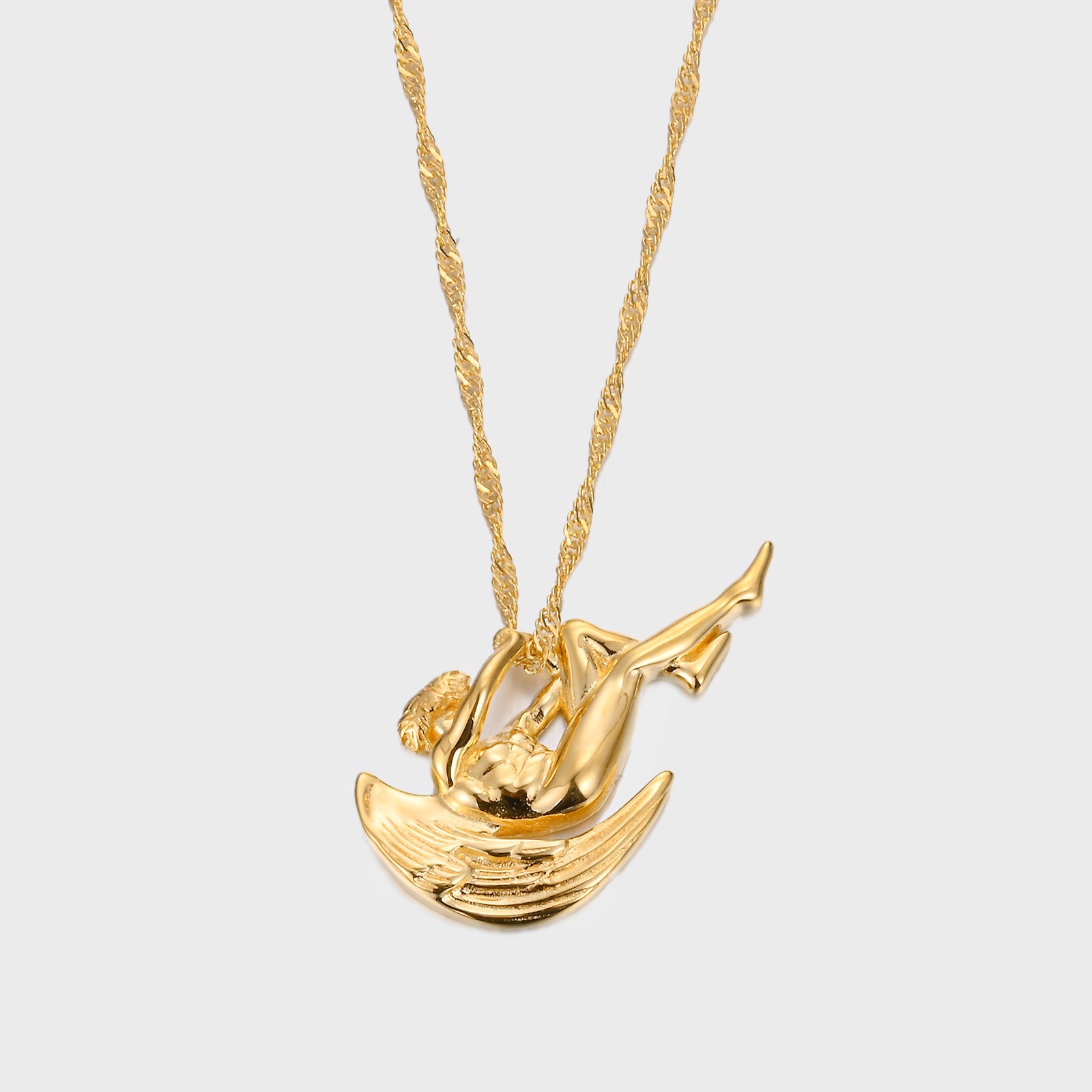 Fallen Angel - Gold Necklace V2