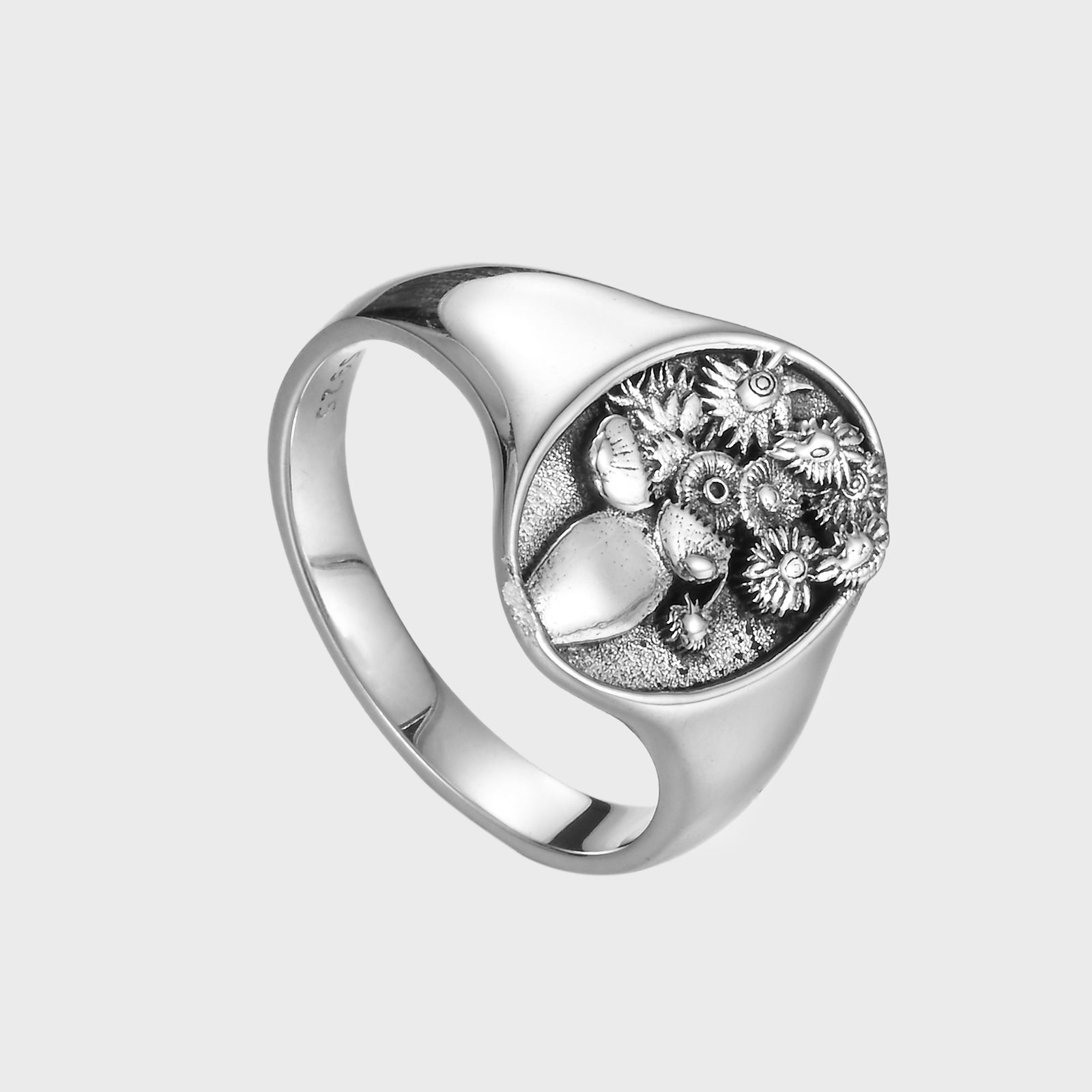 The Arles Sunflowers - Seal Ring V2