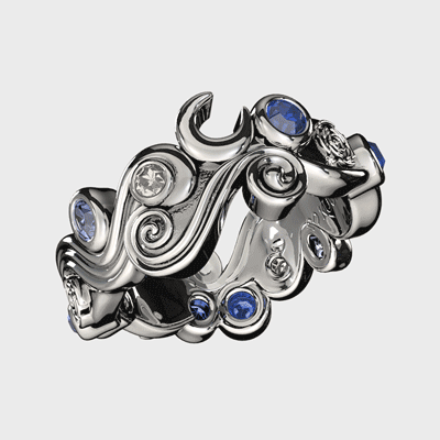 Bague van gogh sales