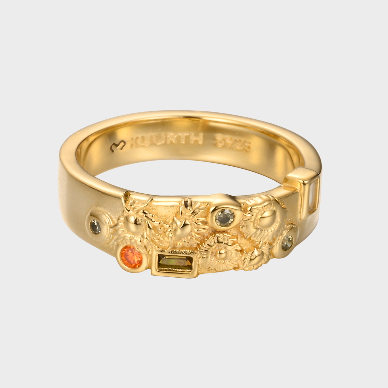 The Arles Sunflowers - Gold Ring LC