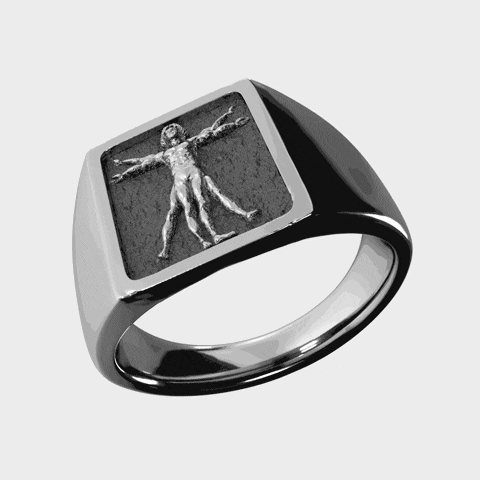 Vitruvian Man - Ring V2